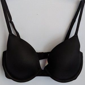 Victoria's Secret 32D Black Wear Everywhere Demi Bra